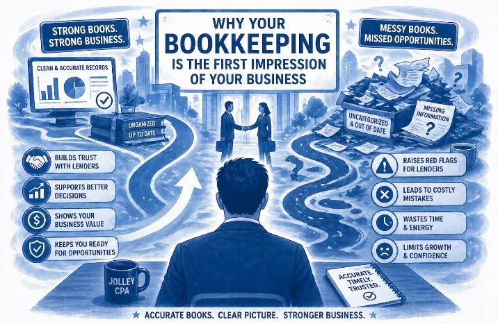 Why Your Bookkeeping Is the First Impression of Your Business